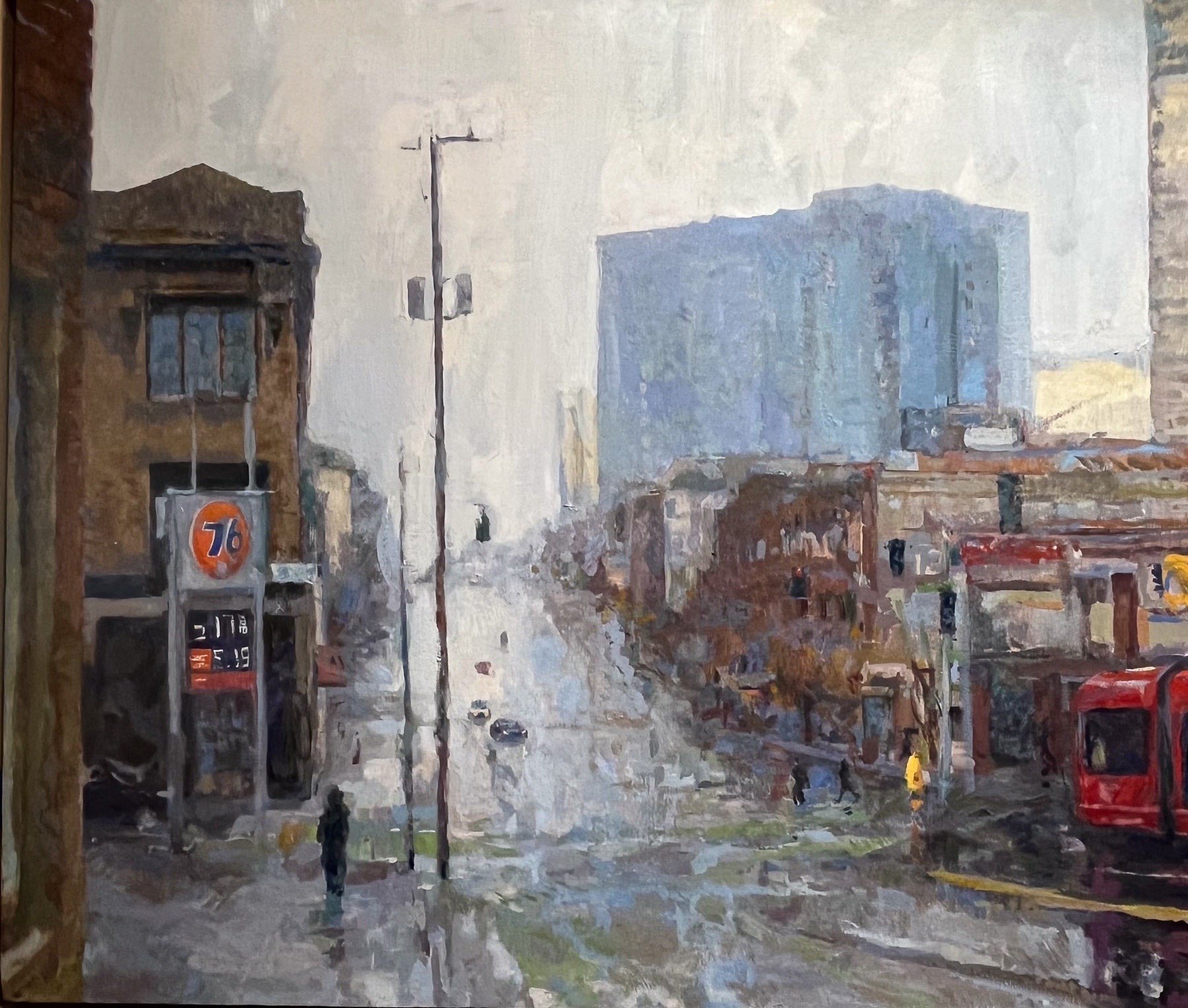 CAPITOL HILL, Peter Malarkey, oil on linen, 30 x 35 inches, copyright ©2024