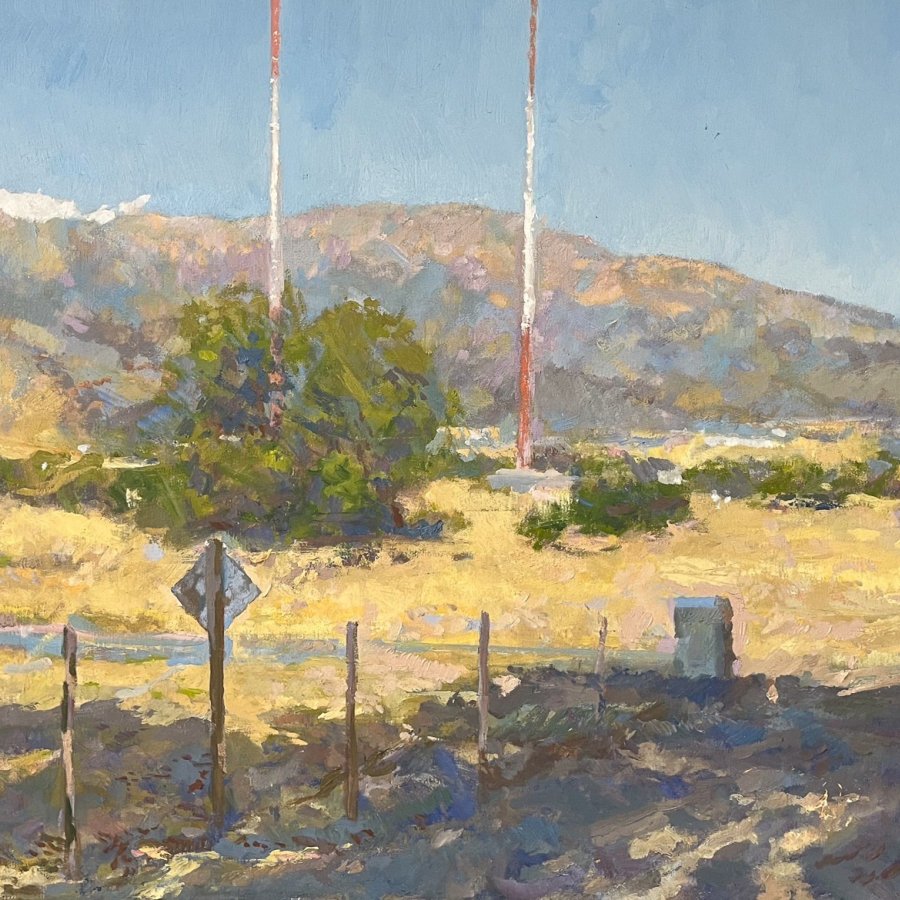 SANDIA CREST, Peter Malarkey, oil on linen, 24 x 36 inches, copyright ©2024